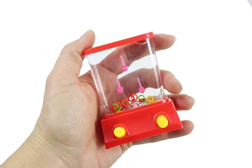 Miniatura 4 de Curious Minds Busy Bags Juegos acuáticos pequeños  Botón para poner anillos en clavijas  Juego de Arcade de viaje de mano para fiestas (3 juegos
