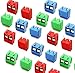 Hyamass 60pcs Terminal Blocks, 5mm Pitch 2 Pin PCB Mount Screw Terminal Block Connector - Terminal Blocks and Wall Through Screw Terminal for Arduino (20 x Blue, 20 x Greeen, 20 x Red)(2 Pin)