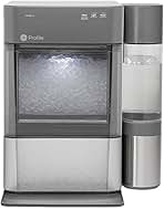GE Profile Opal 2.0 XL with 1 Gallon Tank, Chewable Crunchable Countertop Nugget Ice Maker, Scoop included, 38 lbs in 24 hours, Pellet Ice Machine with WiFi & Smart Connected, Stainless Steel