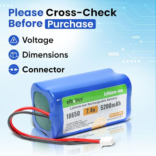 Image of 7.4V 5200mAh Li-ion Rechargeable Battery Pack JST-XH 2.54 /2P Plug Lithium-ion Batteries for Electronics Products Toys Lighting Bluetooth Equipment Fit for RC Helicopter Car Truck & RC Boats