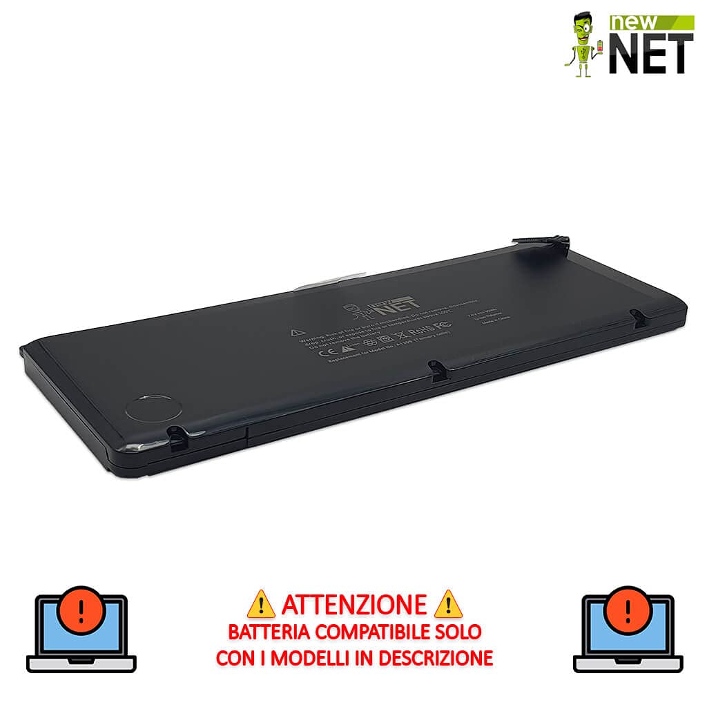 new net Batteries - Batteria [ 7.4 V - 12000 mAh - 95 Wh ] Compatibile con Mac Book PRO 17 A1309 A1297 (2009 Version)