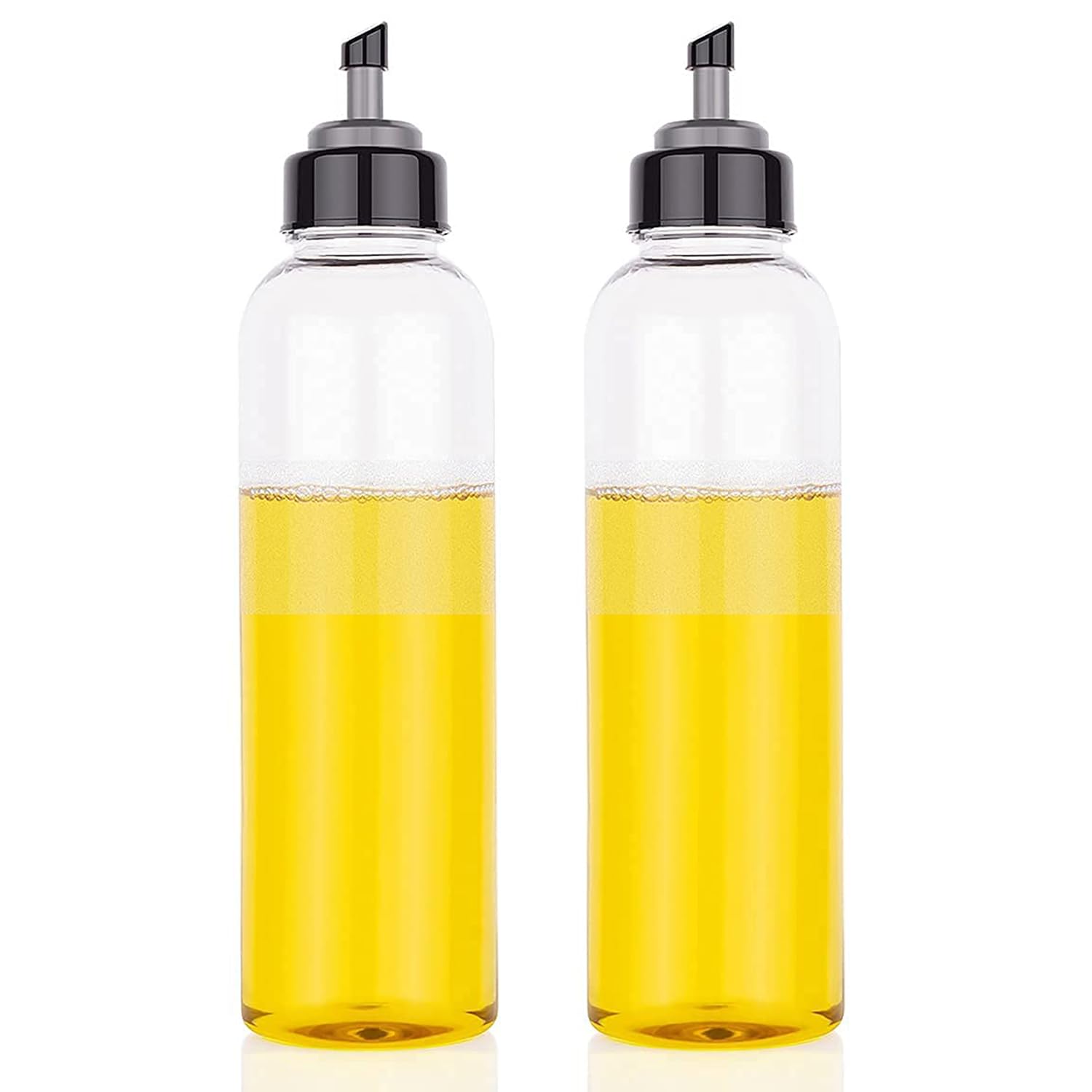 KBS Oil Dispenser 1 Litre Cooking Oil Dispenser Bottle Oil Container Kitchen Accessories Items (PACK-OF-2-1000ML)-image-21