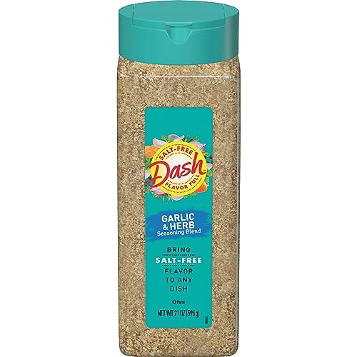 Dash Salt-Free Seasoning Blend, Garlic and Herb, 21 Ounce