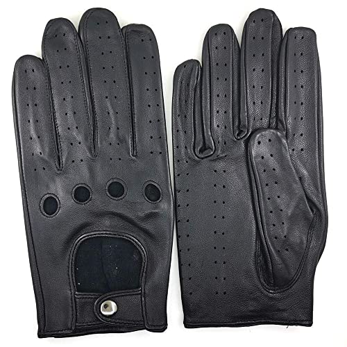 Neuf Style Rétro Qualité Cuir Souple Homme Gants de Conduite Chauffeur 507