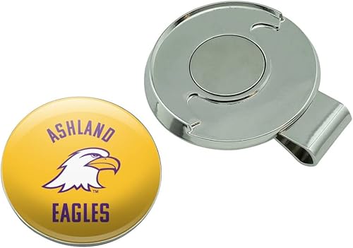 Miniatura 4 de GRAPHICS & MORE Ashland University Eagles - Clip para sombrero de golf con marcador magnético de bola