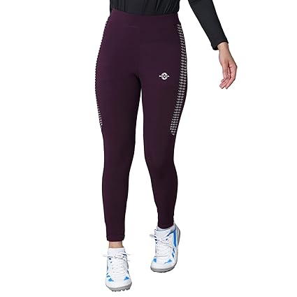 Nivia Polyester Neo-5 Track Pant for Women|Lower, XS (Maroon)