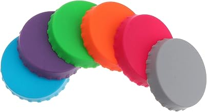 Cabilock 6pcs Soda Can Lids Silicone Beverage Can Cap Soda Can Covers Beer Can Topper Drink Can Saver Can Stopper Protectors for Beer Juice Soda Can (YJR21517G07H0BOTPP2XV)