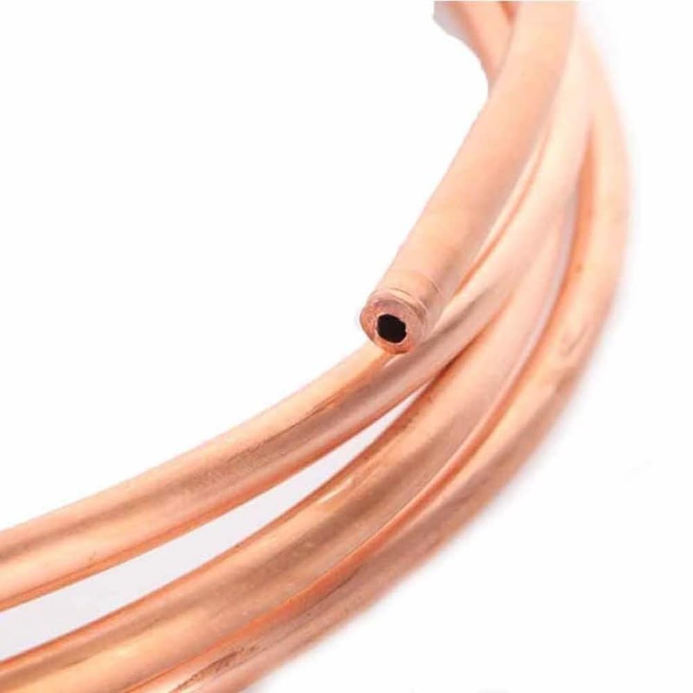 Elastyczna rura miedziana o długości 4 m do kondycjonerów — średnica zewnętrzna 2–14 mm(OD8mmxT1mm)