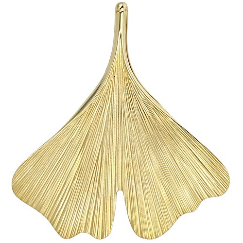 Preisvergleich Produktbild JOBO Anhänger Ginko 375 Gold Gelbgold