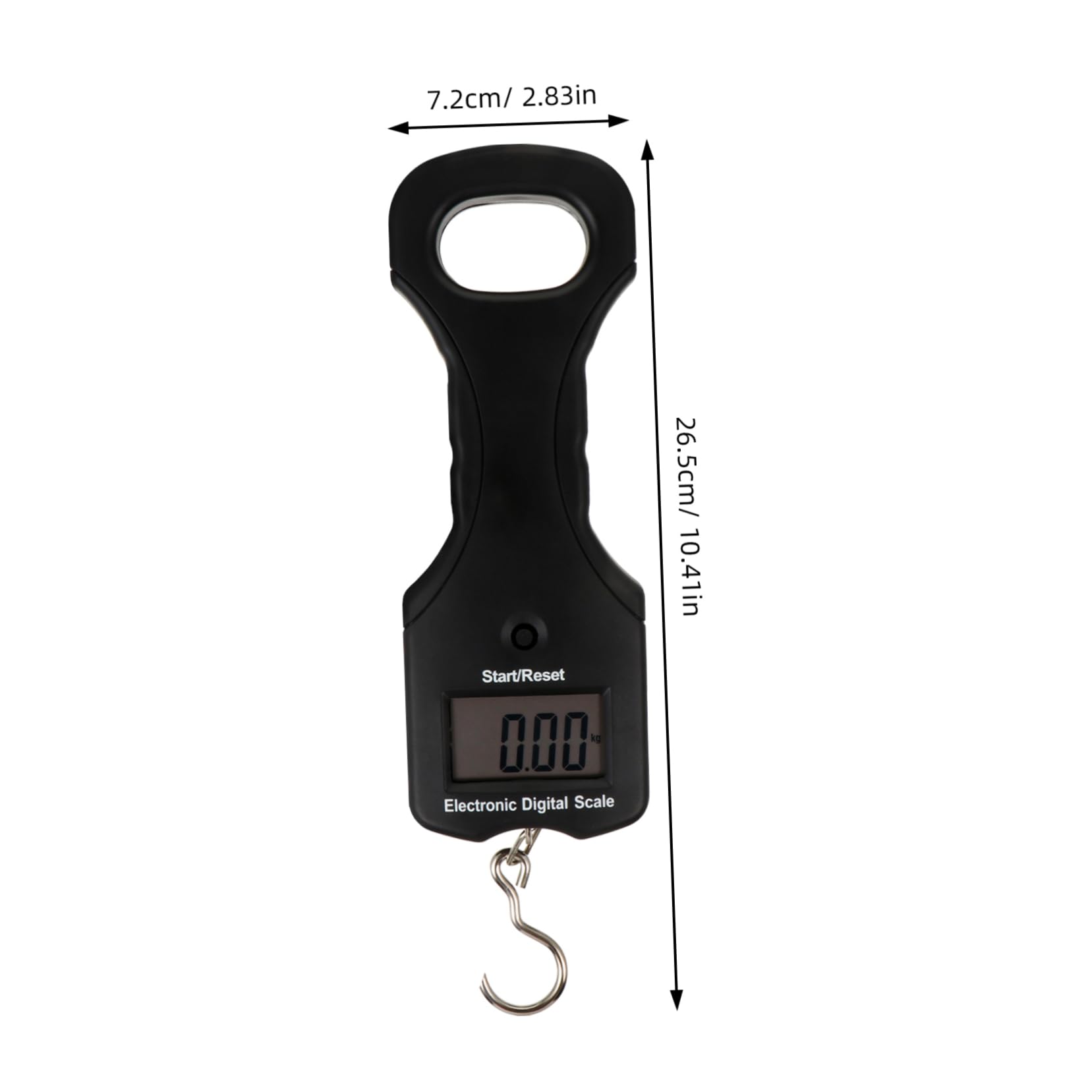 Báscula Digital para Equipaje Portátil de 30kg Negro
