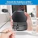 PlusAcc Battery Base for HomePod Mini - 10000mAh Portable Charging Station Compatible with Home Pod Mini, Cord Management Charger Stand Holder, No Muffled Sound (Black)