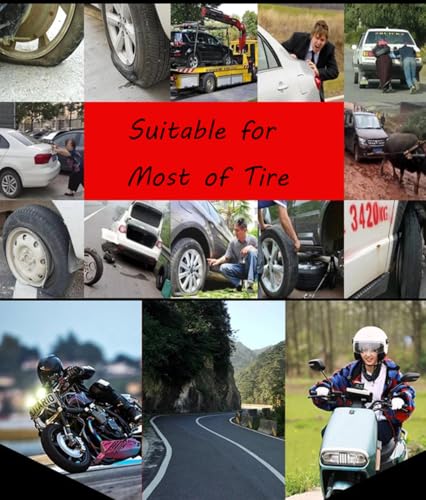 Image of Tire Repair Nail Tire Repair Rubber Screws Vacuum Tire Repair Tubeless Tools for Car Motorcycle Truck Scooter Bike Bicycle Tire Puncture Repair 10 Packs