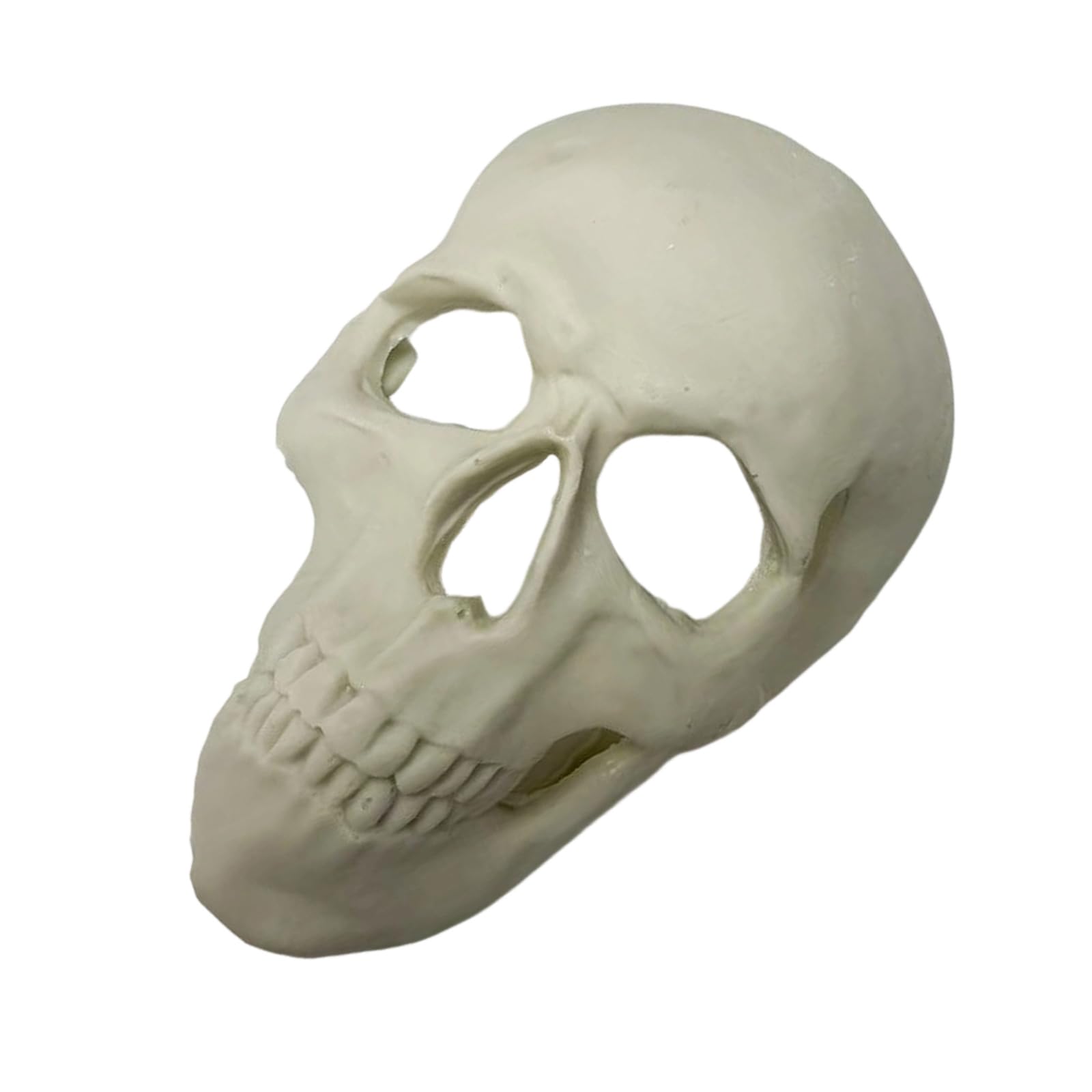 Habitat Skull Ornament Resin Terrarium Decor for Enclosure Layouts and Autumn Halloween Indoor Display Styling Terrarium Skull Decor Enclosure Ornament Habitat Styling Resin Display Halloween Shelf