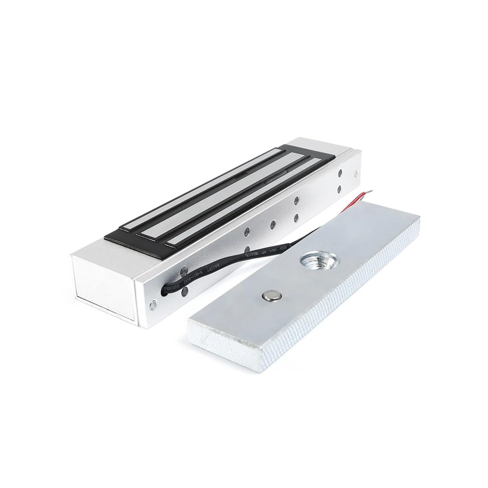 Cerradura magnética electromagnética Cerradura eléctrica magnética de la fuerza de retención impermeable 180kg | 12V for de videoportero con control=