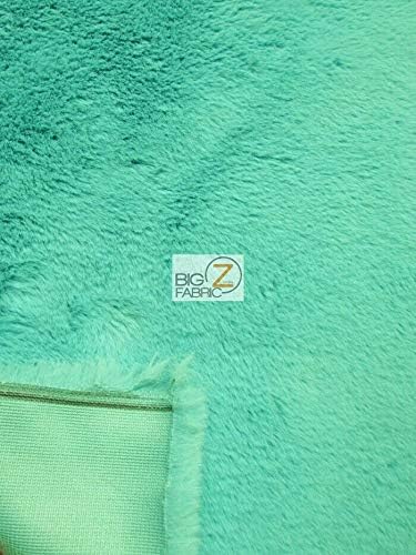 Beaver Shag Faux Fur Fabric Sold by The Yard DIY Coats Costumes Scarfs Rugs Accessories Fashion (Red)