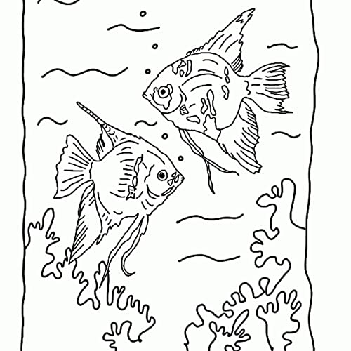 Gratis Vis kleurplaten voor kinderen