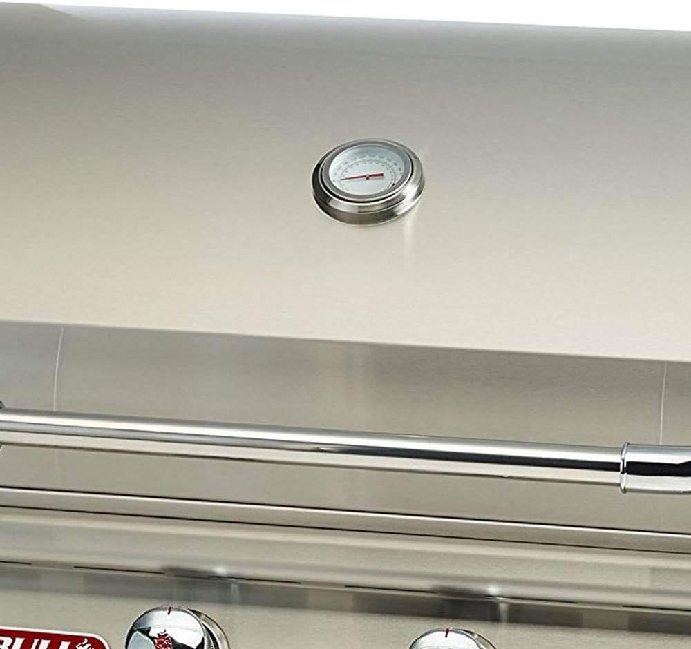 Bull Lonestar Natural Gas Barbecue Grill Head, Double Doors & Refrigerator