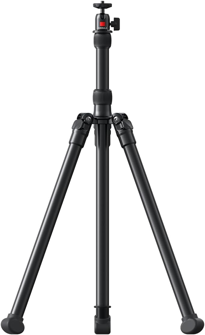 Nebula Mars 3 Air Universal Tripod 3 Feet Black – Tripods (Universal, 3 Feet, Black, 360°, 0 – 180°, Steel), for Nebula Mars 3 Air