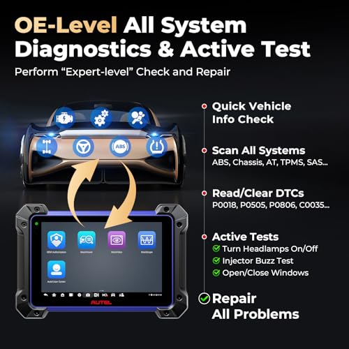 Autel MaxiIM IM608 PRO 2 Scanner, 2026 Same as M608 II /IM608 II PRO /IM608S II, Advanced as Elite II Pro, 40+ Service, 3000+ Active Test, OE Full Diagnostic, CAN FD& DOIP Up of IM608 PRO/IM508S - Image 5