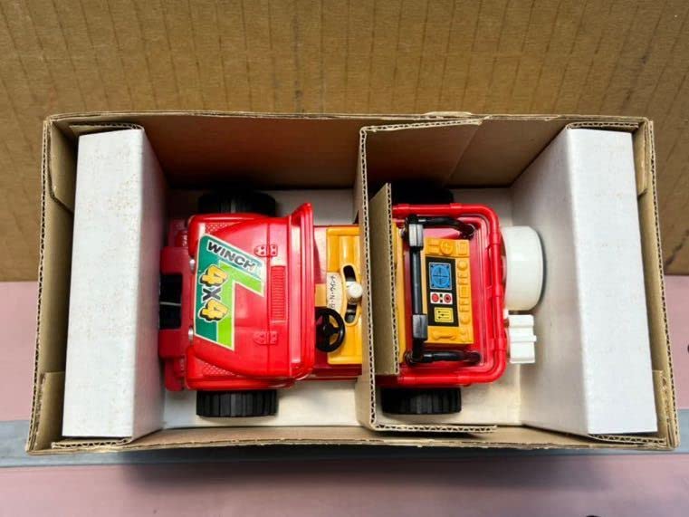 珍品]野村トーイ ANTI-AIR CRAFT JEEP ブリキ バッテリー式 ジープ