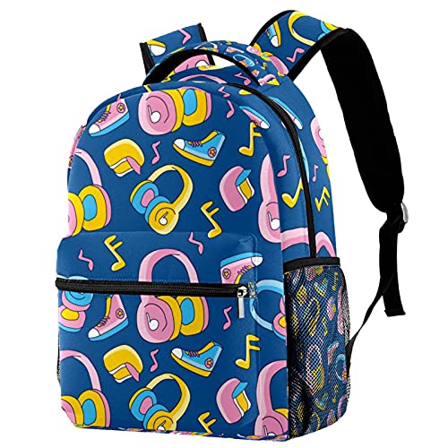 Sac à dos décontracté Amalfi Coast femme grand voyage multicolore