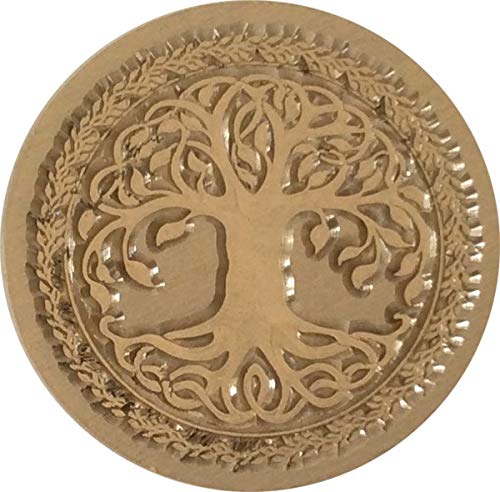 Celtic Tree 1" Diameter Wax Seal Stamp by Seasons Creations