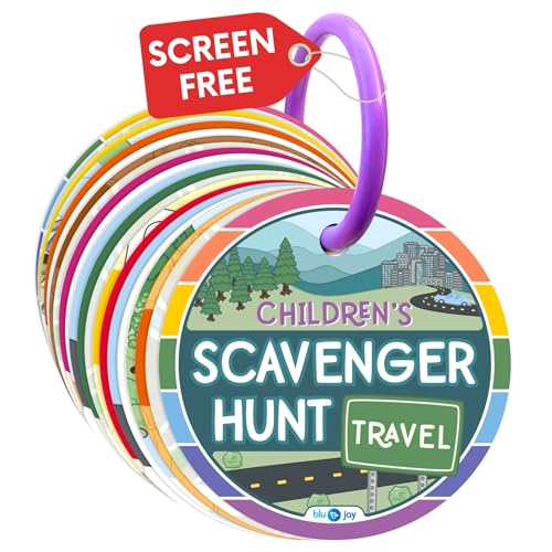 Blu Jay Children's Scavenger Hunt Cards - Travel...