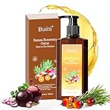 BUIITI Batana Oil Shampoo for Hair Growth – Infused with Rosemary & Onion, Anti Hair Loss & Thickening Treatment for Women & Men, Promotes Regrowth, Sulfate Free Natural Formula, 10.14 fl oz