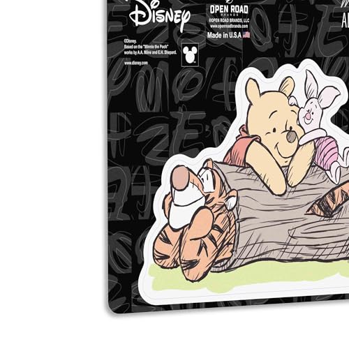 Disney Winnie the Pooh Adhesive Vinyl Decal - Adorable Winnie the Pooh Sticker for Car - Perfect for Disney Fans by Open Road Brands - Image 4