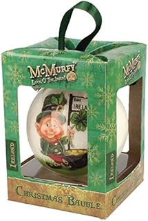 McMurfy Luck O' The Irish Leprechaun Designed Bauble