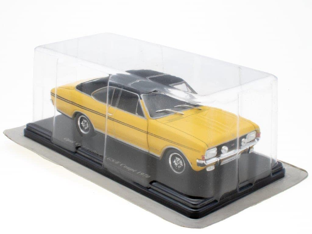 - Kolekcjonerski miniaturowy samochód 1/24 kompatybilny z Opel Commodore A GS/E Coupé - 1970 - OP004