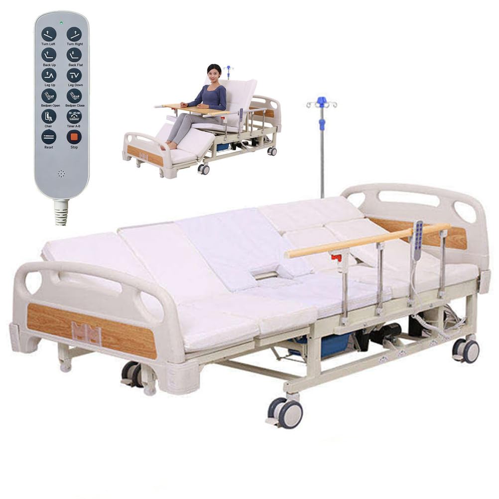 Lit D'hôpital Électrique, Dossier Inclinable vers L'intérieur, 550 LB