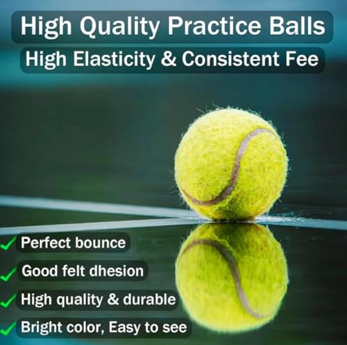 Image of Hanging Cricket Ball with 3.5m Rope | Indoor & Outdoor Knocking Practice (1-Pack)