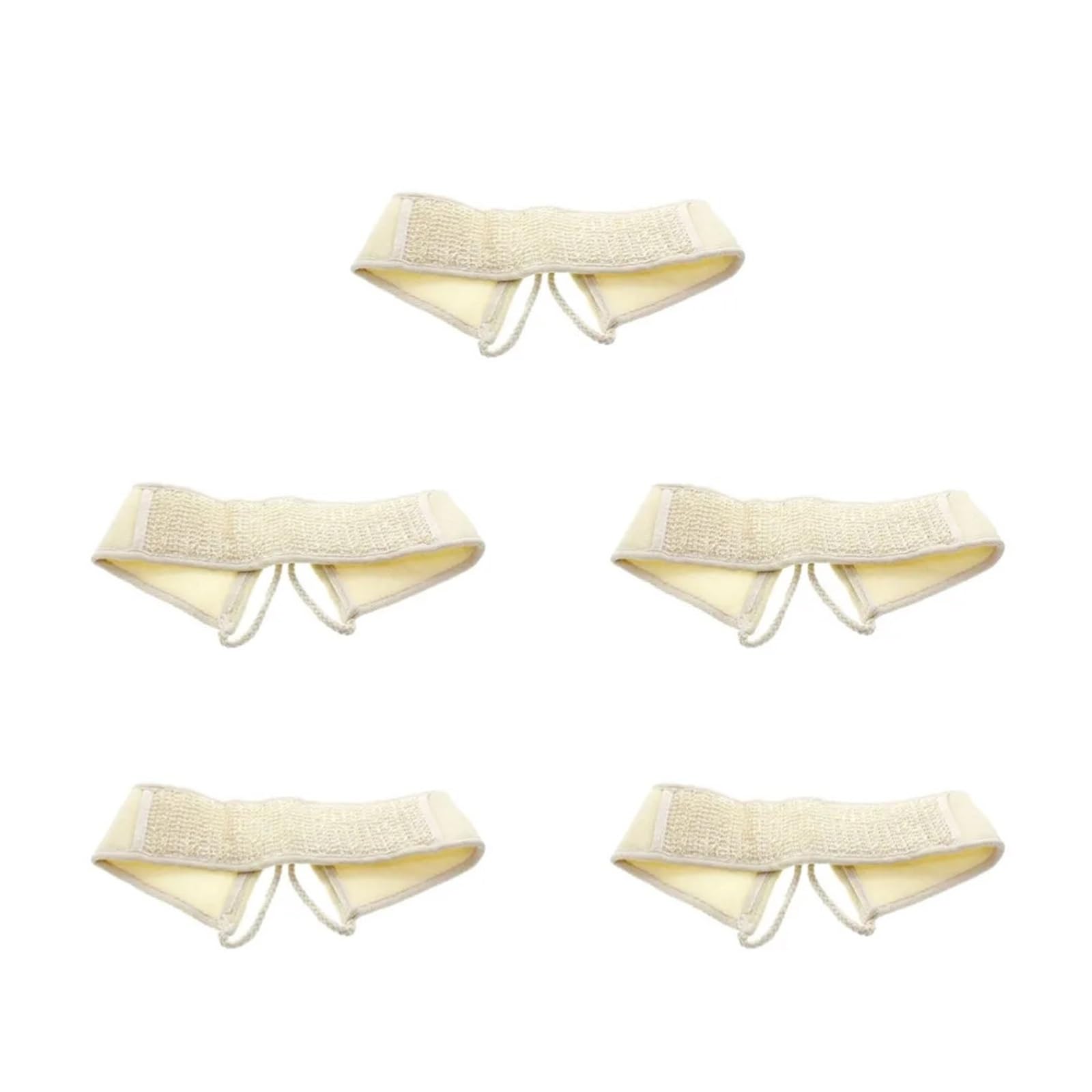 Spazzola Schiena Doccia 1/3/5 pezzi luffa esfoliante scrubber corpo panno for il viso unisex for la rimozione della pelle morta cinghia da bagno lunga cura della schiena