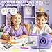 Kids Camera Instant Print, 1080P HD Dual-Lens Selfie,Toddler Digital Camera with 5 Rolls Paper & 32GB Card, Children Christmas Birthday Gifts Toys for Age 3 4 5 6 7 8 9 10 11 12 Years Old Girls Boys