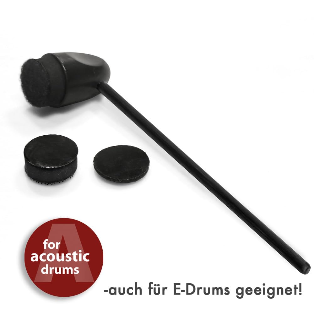 Adoro ASB-F Silent Beater Fiberglas - Zubehör für Drums