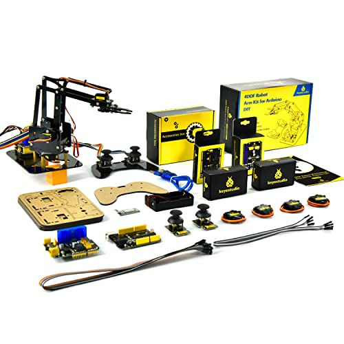 Roboterarm Bausatz Keyestudio 4DOF mit Arduino Zubehör