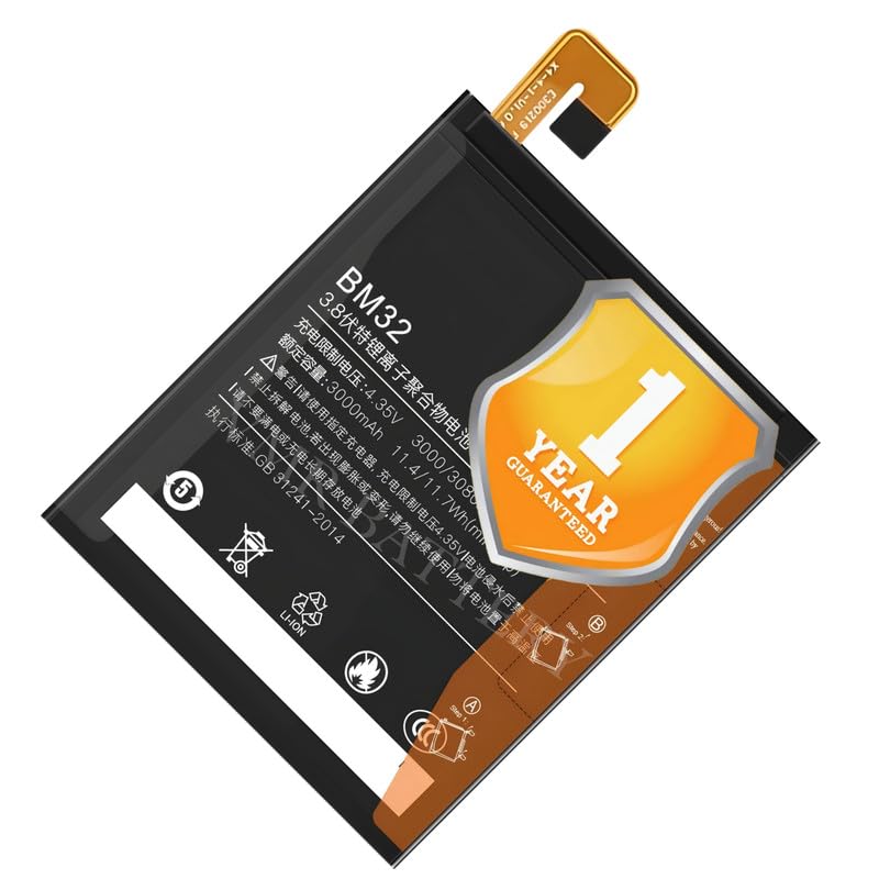 Image of Original BM32 Battery Compatible for Xiaomi Mi 4 (2014215) - (3080mAh) - 1 Year Warranty K7