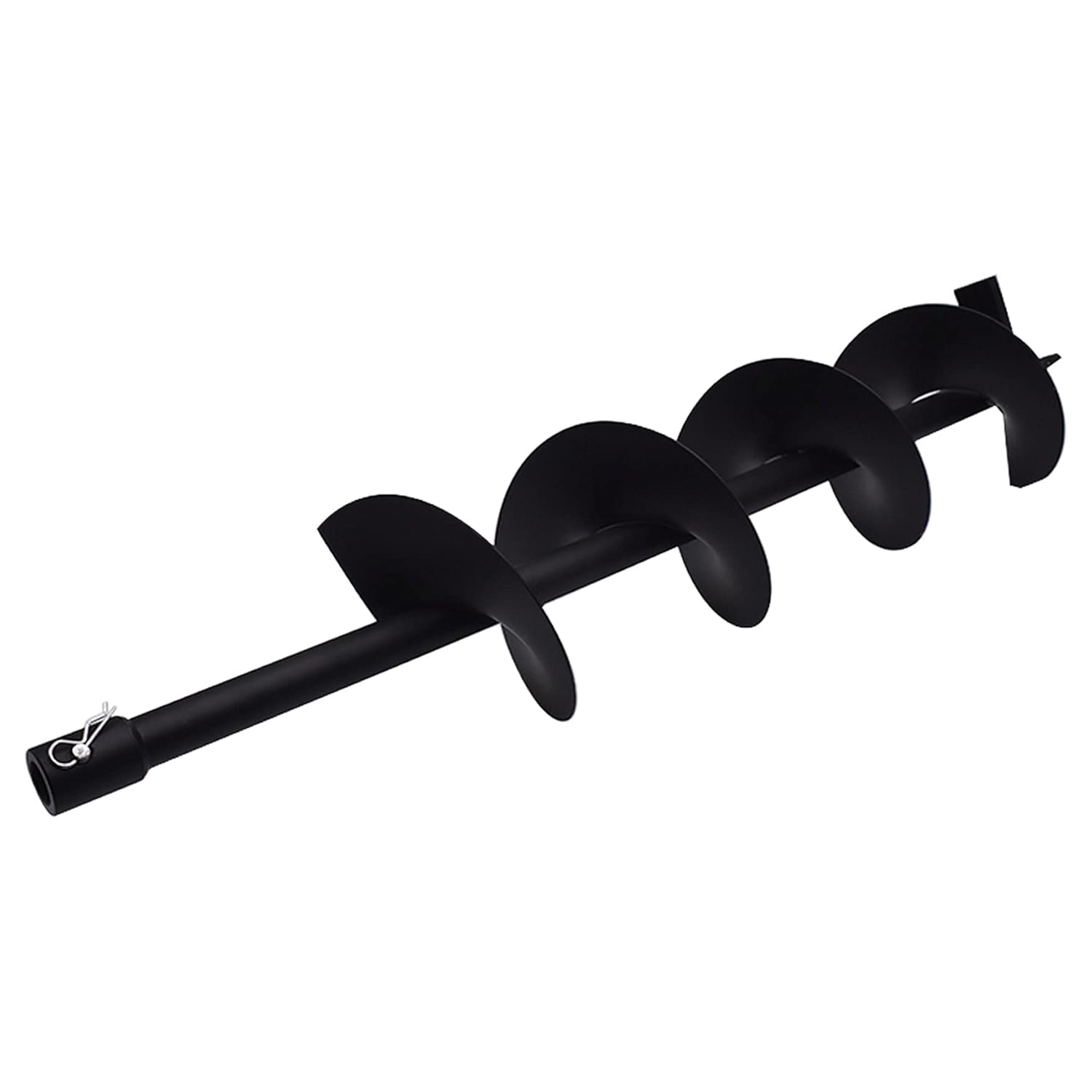 WFLNHB Garden Auger Spiral Drill Bit - 6 x 31 inch for Gasoline Powered Post Fence Hole Digger