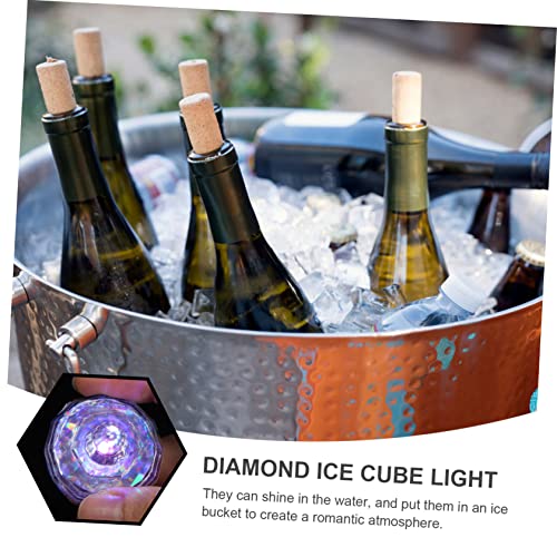 Lámpara de cubitos de LED Gatuida reutilizables con sensor de agua para decoración 6