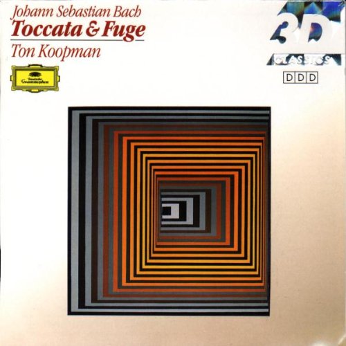 Bach: Toccatas & Fugues [Audio CD] Bach, Johann Sebastian and Koopman Ton