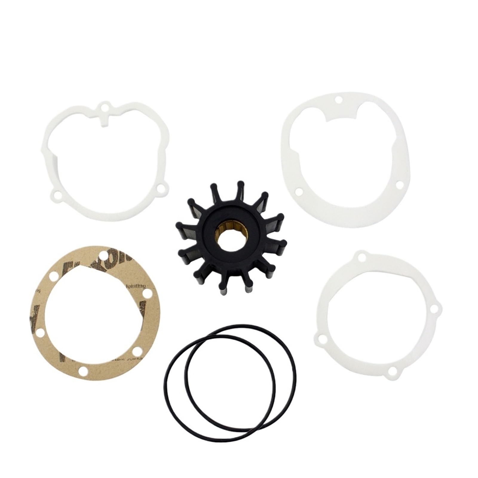 Kit de reparación impulsor flexible marino universal 09-1027B 09-1027B-1, adecuado for piezas la serie J F5B-9