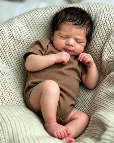 Muñeco Reborn Bebé Realista Niño 18 pulgadas miniatura 4
