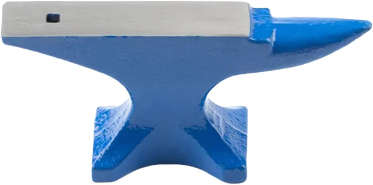 Jewelry Making Steel Anvil for Metal Shaping Single Round Horn Anvil Multipurpose Blacksmith Tool Metalsmith Supplies