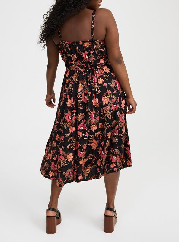 Torrid Women's Plus Size Dress - Sleeveless A-Line Midi Dress - Image 4