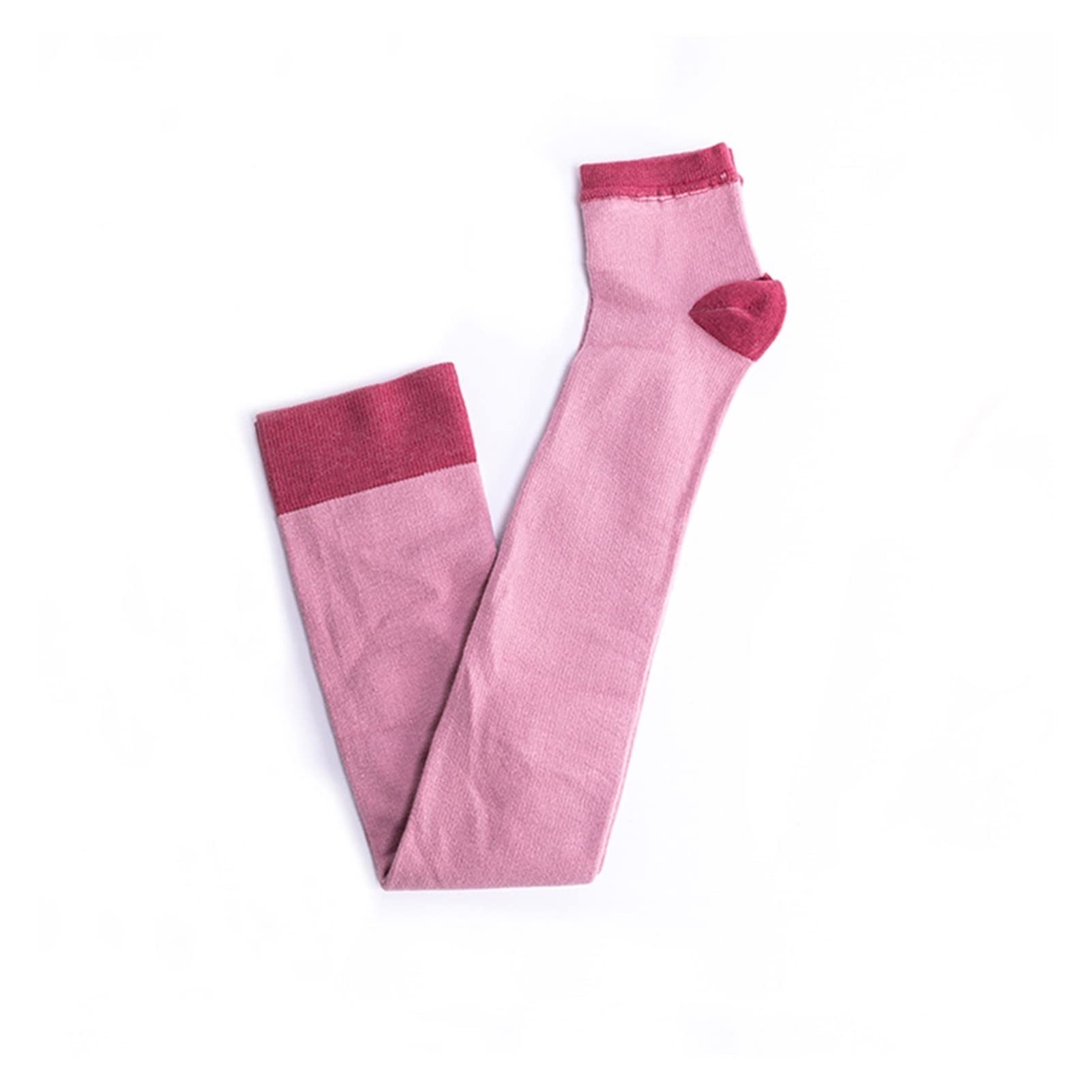 skarpety damskie Nienese Skarpetki Jogi Dla Kobiet Fitness Sportswear Udo Wysokiej Skarpetki Pończochy Średnia grubość Soft Comfy Sock Bawełna 3 Para pończochy damskie(D)