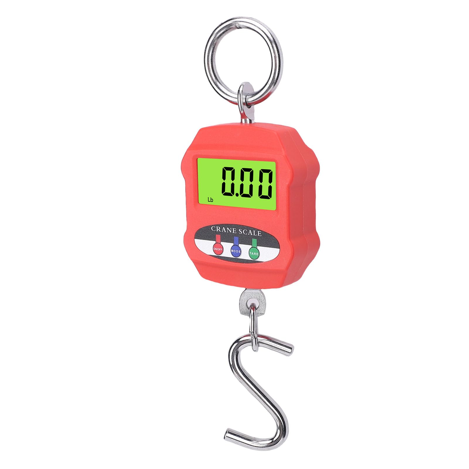 Bilancia digitale sospesa Nosqew 300 kg 660 libbre, bilancia elettronica portatile per carichi pesanti con schermo LCD retroilluminato per attivit¨¤ agricole, viaggi e attivit¨¤ all'