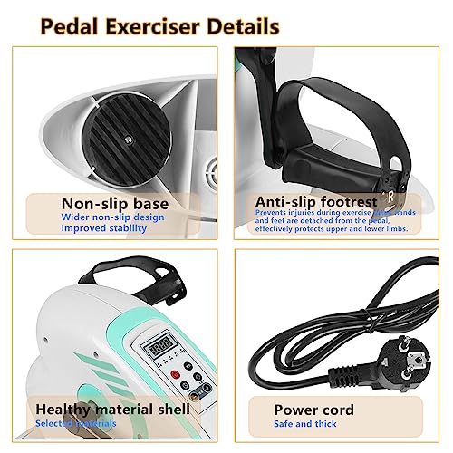Pedal Exerciser para rehabilitación con protector de piernas miniatura 6