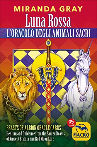  Luna Rossa. L\'oracolo degli animali sacri. Beasts of albion oracle cards
