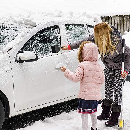 KiKiHong 6 stuks spatel kunststof flexibele spatel set spatelmes schraper gereedschap voor behang, muur, zwart (1,5/2/3/4/6/8 inch) - Afbeelding 5